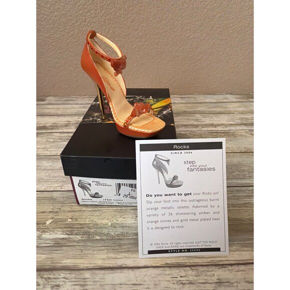 Just The Right Shoe Other - Just The Right Shoe by Raine Rocks 2006 #25594 NEW in Box